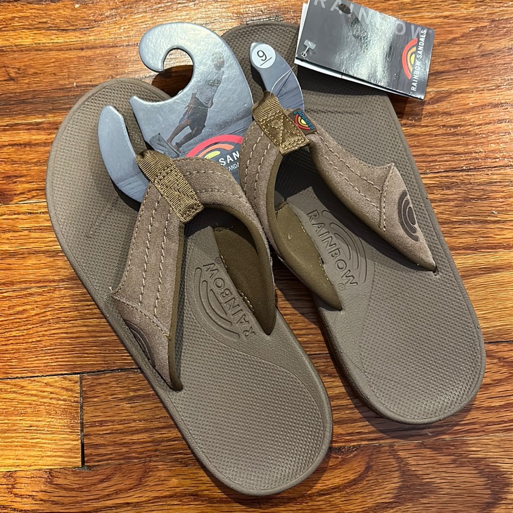 Rainbow Men’s Sandal with Rubber bottom - NWT